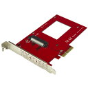 スターテック U．2　−　PCIe変換アダプタ　PCIe3．0【取寄商品】