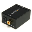 スターテック Toslink/同軸アナログRCAオーディオ変換器【取寄商品】