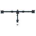 スターテック 液晶モニタアーム 最大24インチモニタ左右3画面【取寄商品】