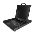スターテック KVMコンソールドロア 17インチ 1ポート対応【取寄商品】