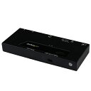スターテック HDMIビデオ切替器 2入力1出力 自動/優先切替【取寄商品】