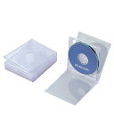 エレコム プラケース/2枚収納 5パック PP クリア