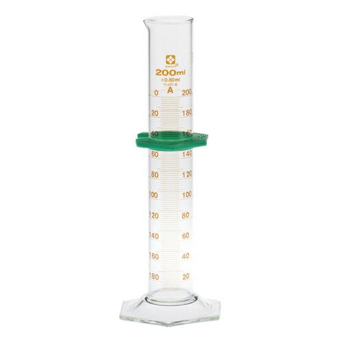 柴田科学 メスシリンダー スーパーグレード20mLバンパー付【取寄商品】