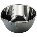竹井器物製作所 TKS18−8目盛付片口ボール 15cm 手無【取寄商品】