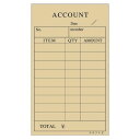 溝端紙工印刷 会計伝票 単式クラフトC 100枚×10冊入【取寄商品】