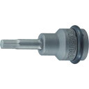 トラスコ中山 インパクト用ヘキサゴンソケットソケット対辺8mm【取寄商品】