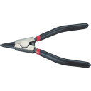 トラスコ中山 スナップリングプライヤー140mm(軸用・直爪)【取寄商品】