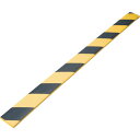 トラスコ中山 安心クッション平型1本入り黒/黄【取寄商品】