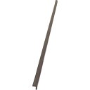 トラスコ中山 安心クッションL字型90cm極細ブラウン【取寄商品】