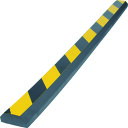 トラスコ中山 セーフティクッション山型1本入幅70長さ900黄黒【取寄商品】