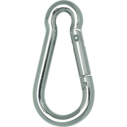 トラスコ中山 国産カラビナハーケンB型スチール製12X140mm【取寄商品】 トラスコ中山 国産カラビナハーケンB型スチール製12X140mm【取寄商品】