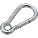 トラスコ中山 SUSスナップフックA型線径Φ4×開口7mm【取寄商品】