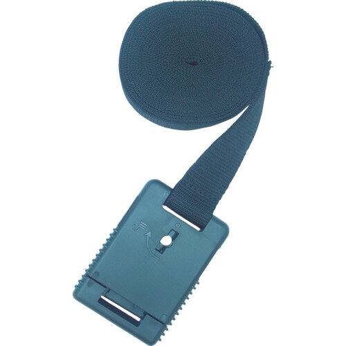 トラスコ中山 樹脂バックル付結束ベルト鍵付Aタイプ25mm【取寄商品】