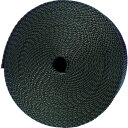 トラスコ中山 ナイロン平ベル1.2t×25mm×5m黒【取寄商品】