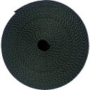 トラスコ中山 ナイロン平ベル1.6t×30mm×5m黒【取寄商品】