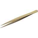 トラスコ中山 真鍮製ピンセット140mm先細型【取寄商品】