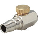 トラスコ中山 空気流量調節器G1/4メネジ【取寄商品】