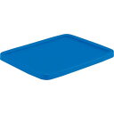 トラスコ中山 リサイクルコンテナTRST14用フタダークブルー【取寄商品】