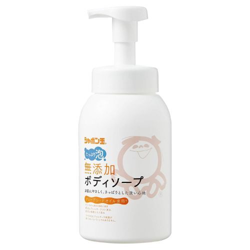 シャボン玉販売 シャボン玉無添加ボディソープたっぷり泡本体【取寄商品】