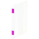 トラスコ中山 書類ケースA4クリアピンク【取寄商品】