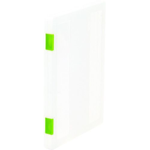 トラスコ中山 書類ケースA4クリアグリーン【取寄商品】