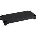 トラスコ中山 プラ棚用棚板軽量型800X350黒【取寄商品】