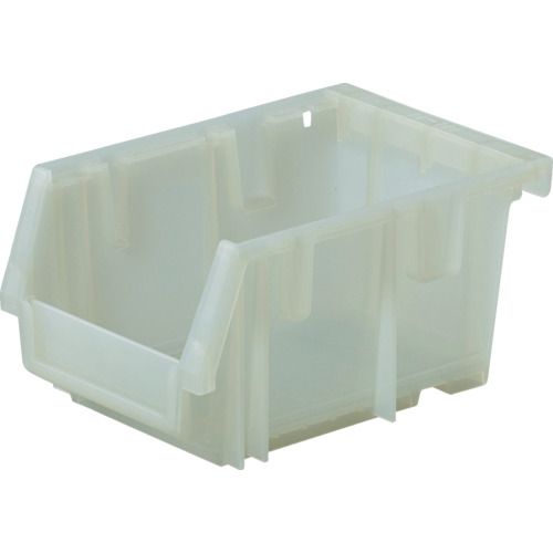 トラスコ中山 VN型コンテナ3.8Lクリアグレー【取寄商品】