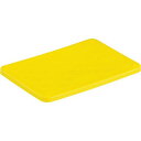 トラスコ中山 NS型コンテナフタ黄【取寄商品】