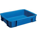トラスコ中山 リサイクルコンテナ12Lダークブルー【取寄商品】