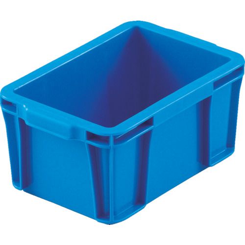 トラスコ中山 THC型コンテナ有効内寸131X83X76青【取寄商品】