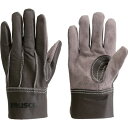 トラスコ中山 牛本革製手袋ブラウンM【取寄商品】