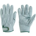 トラスコ中山 オイル加工革手袋マジック式Mサイズ【取寄商品】