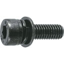 トラスコ中山 六角穴付組込ボルト 三価黒I−3 サイズM5X25【取寄商品】