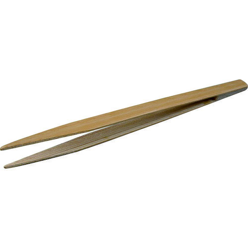 トラスコ中山 竹ピンセット 150mm 先細型【取寄商品】