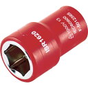 トラスコ中山 絶縁ソケット(6角) 差込角6.35 対辺10mm【取寄商品】