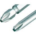 トラスコ中山 ネジに喰いつくビット2本組 +2X150mm【取寄商品】