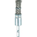 トラスコ中山 六角軸筒型ブラシΦ15X6.35 SUS 0.3【取寄商品】