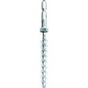 トラスコ中山 六角軸付ネジリブラシ ナイロン φ10 線径0.5【取寄商品】