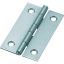 トラスコ中山 スチール製薄口普通蝶番生地仕上げ全長38.0mm【取寄商品】