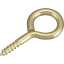 トラスコ中山 真鍮ヒートン#8 (16本入)【取寄商品】