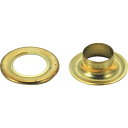 トラスコ中山 両面ハトメ真鍮7mm50組入【取寄商品】