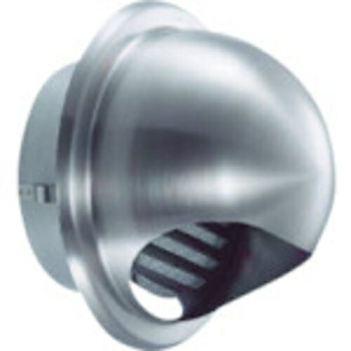 U.K ステンレス製丸型フード付ガラリ100【取寄商品】