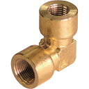 アソー 異径内ネジエルボPT1/4内×PT3/8内【取寄商品】