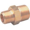 アソー 異径六角ニップルPT3/4×PT1【取寄商品】