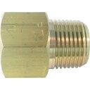 アソー 黄銅製変換内外ソケット外PT1/8×内NPT1/8【取寄商品】