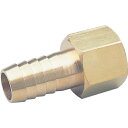 アソー 内ネジホースニップルPT1/4XΦ9【取寄商品】