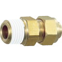トラスコ中山 クイックシール継手コネクタφ6呼びR1/8【取寄商品】