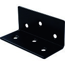 ダイドーハント 2X4サポートL型アングルタイプ124−A1−BK【取寄商品】