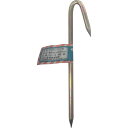 ユタカメイク 金具打込カンフック型6φ×150mm【取寄商品】