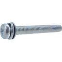 トラスコ中山 薄板用座金組込ねじM5X1235本【取寄商品】